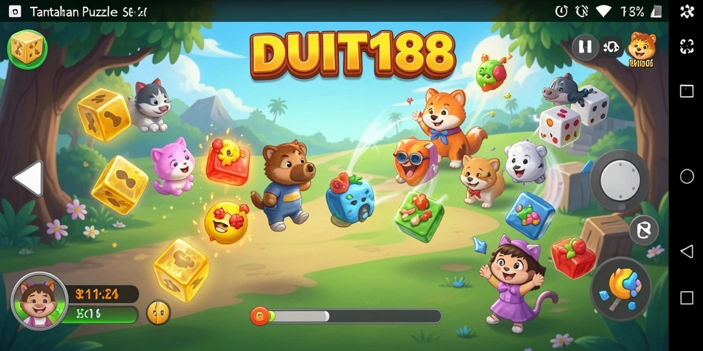 Gameplay menarik dari DUIT188 yang penuh dengan tantangan puzzle.