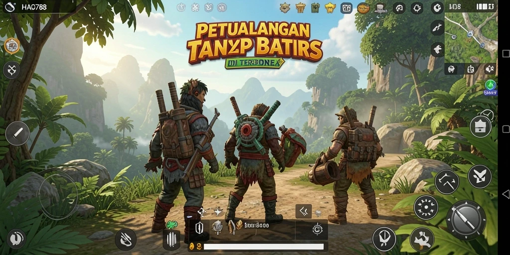 Gameplay mendebarkan di dunia terbuka HAO788.