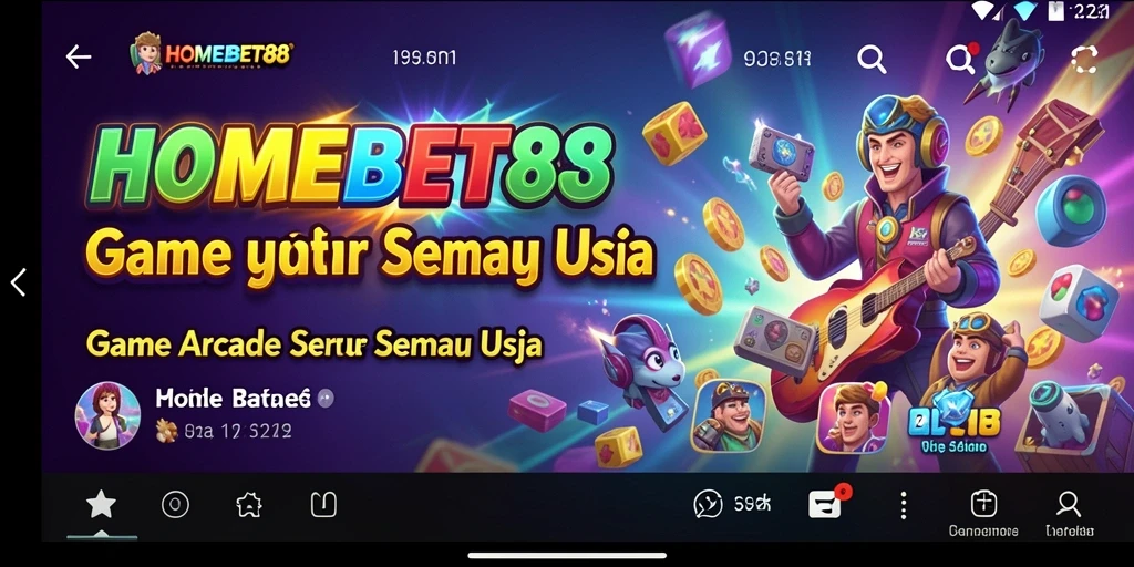 Screenshot dari gameplay seru HOMEBET88 yang menarik dan penuh tantangan.